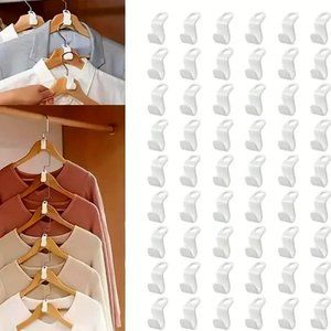 Plastic Closet Hanger Organizer Hooks